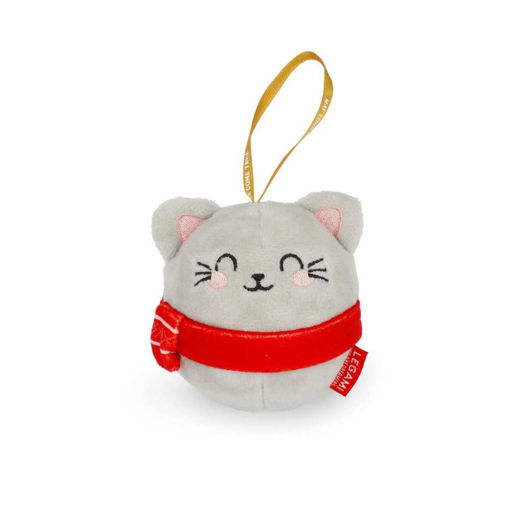 Picture of LEGAMI HOHOHOORNAMENTS PLUSH KITTY